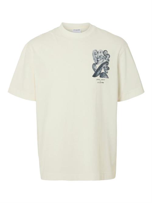 SLHRELAXWILL LICENSE SS O-NECK TEE