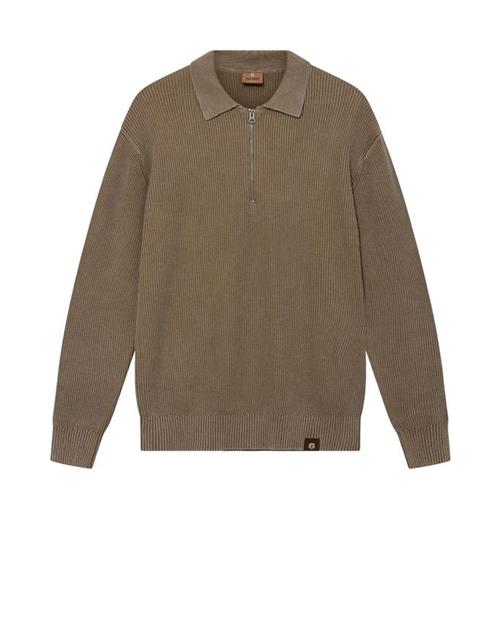 MMGRoyce Zip Polo Knit