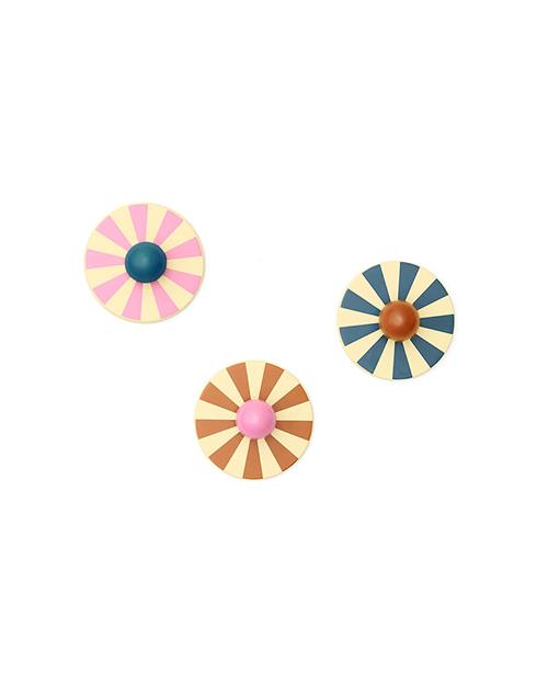 Kid's Concept 3stk Kroge Cirkus Multi  Multi-OS  Creme  One Size  unisex