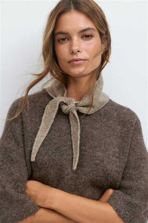 Gina Tricot - Mini scarf - Tørklæder og halstørklæder - Brun - ONESIZE - Dame