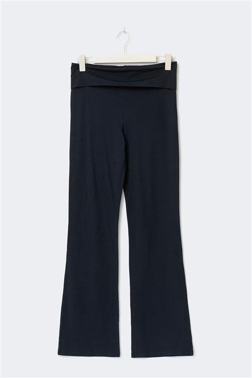 Gina Tricot - Y low yoga leggings tall - Yoga pants til piger 9–14 år - Blå - 134/140 - Pige