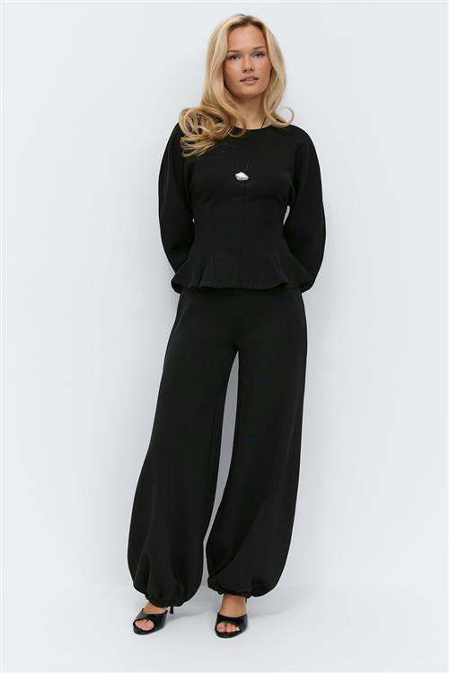 Gina Tricot - Balloon trousers - ballonbukser - Sort - XS - Dame