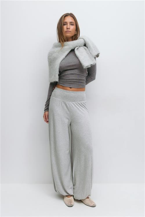 Gina Tricot - Balloon trousers - ballonbukser - Grå - XS - Dame