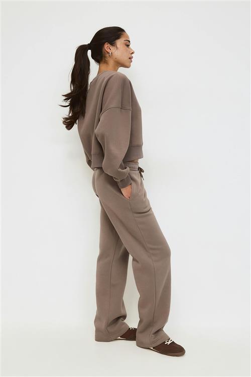 Gina Tricot - Iconic sweatpants - Joggingbukser - Beige - S - Dame