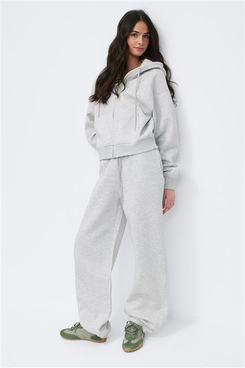 Gina Tricot - Classic sweatpants - Joggingbukser - Grå - L - Dame