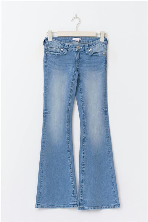 Gina Tricot - 14+ runway jeans tall - tall jeans - Blå - XS - Dame