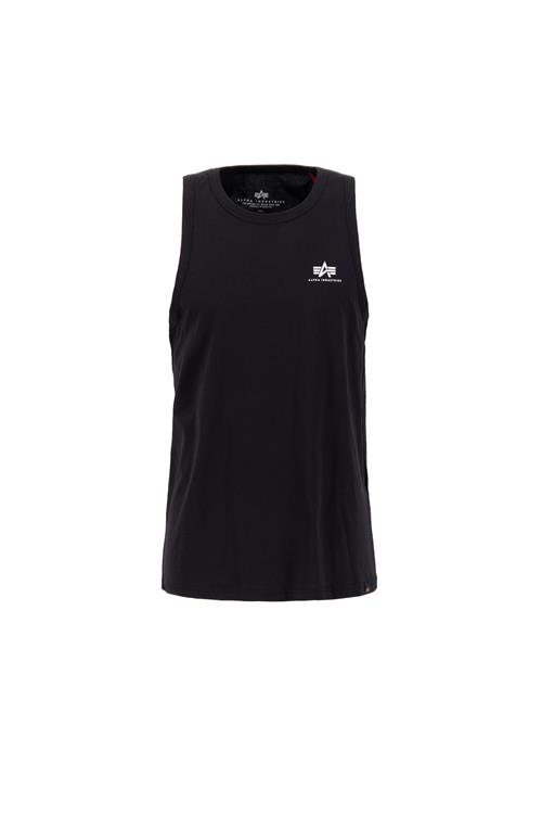 ALPHA INDUSTRIES Bluser & t-shirts  sort / hvid