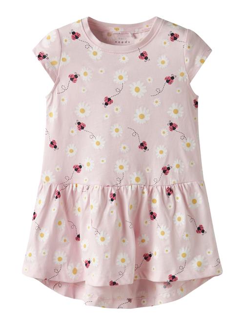 NAME IT Kjole 'NMFVigga'  gul / lyserød / sort / hvid