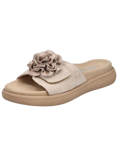 Rieker Pantoletter  lysebeige
