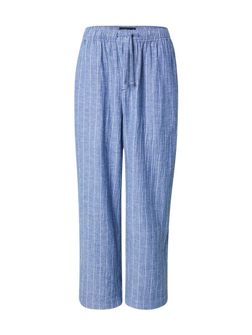 Abercrombie & Fitch Bukser  blå / hvid