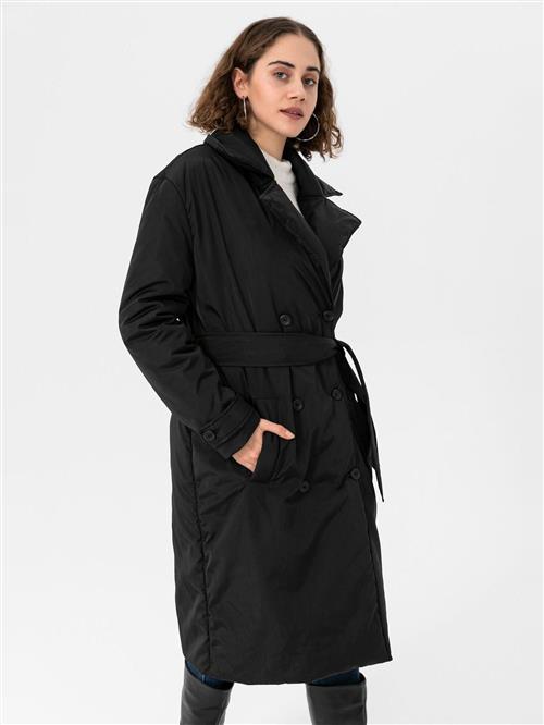 Daniel Hills Overgangsfrakke  sort