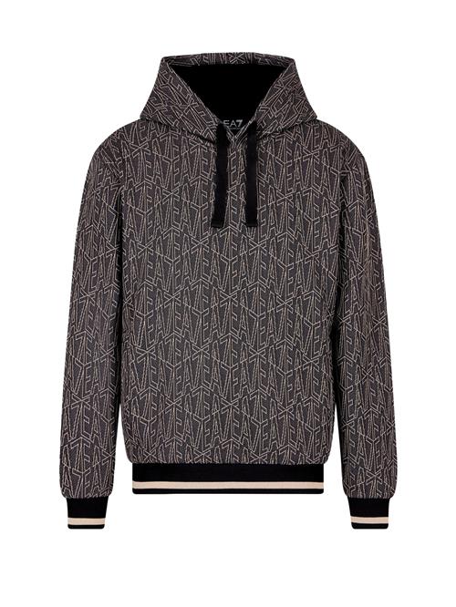 EA7 Emporio Armani Sweatshirt  beige / sort