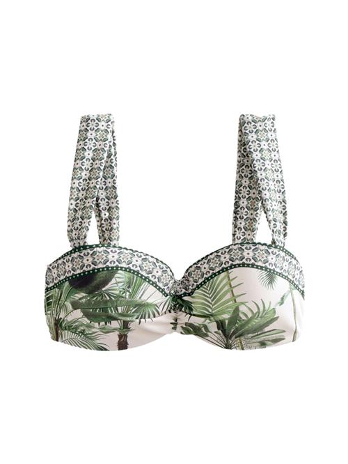 Next Bikinioverdel  grøn / græsgrøn / naturhvid