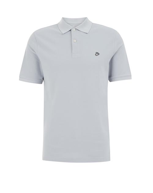 WE Fashion Bluser & t-shirts  pastelblå / sort