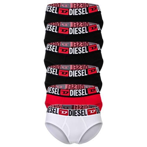 DIESEL Slip  rød / sort / hvid