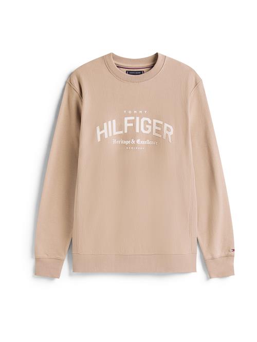 TOMMY HILFIGER Sweatshirt 'ARCH'  camel / lysebeige