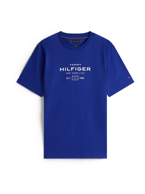 TOMMY HILFIGER Bluser & t-shirts  blå / hvid