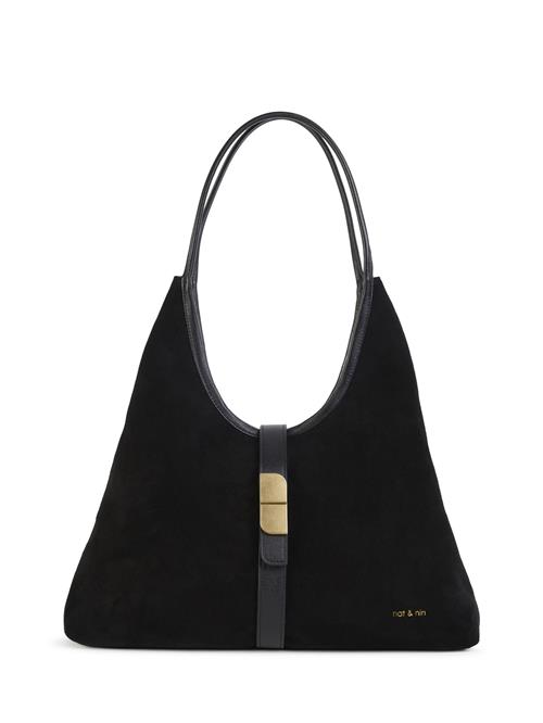 Nat&Nin Håndtaske 'ROMEO'  guld / sort