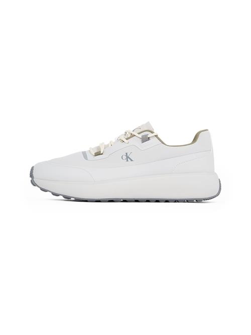 Calvin Klein Sneaker low 'ATHLEISURE RUNNER'  grå / khaki / hvid