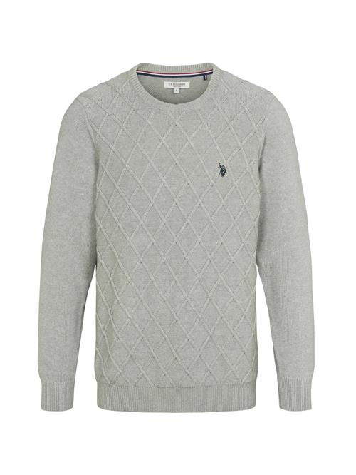 U.S. POLO ASSN. Pullover 'UMRemy'  grå-meleret
