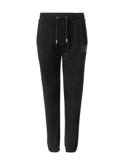 Karl Lagerfeld Bukser  gylden gul / sort