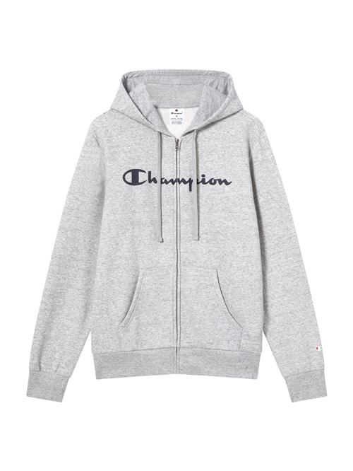 Champion Authentic Athletic Apparel Sweatjakke  grå / sort