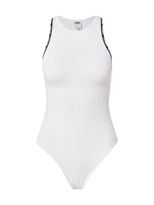 Karl Lagerfeld Shirtbody  sort / hvid