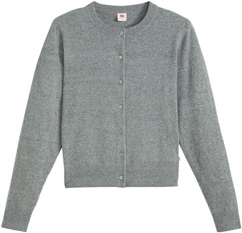 LEVI'S ® Cardigan 'Supersoft Crewneck Cardigan'  grå