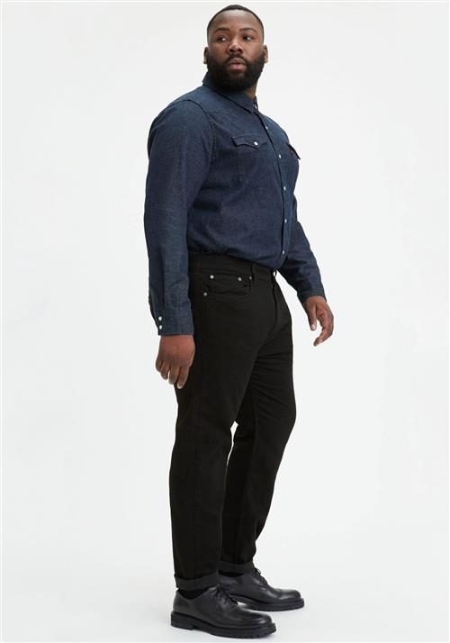 Levi's® Big & Tall Jeans '502™ Taper Jeans (Big & Tall)'  black denim