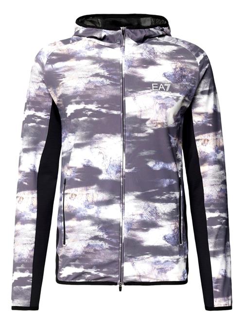 EA7 Emporio Armani Sweatjakke 'Dynamic Athlete'  grå / mørkegrå