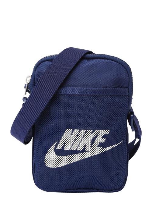 Nike Sportswear Skuldertaske  mørkeblå / hvid