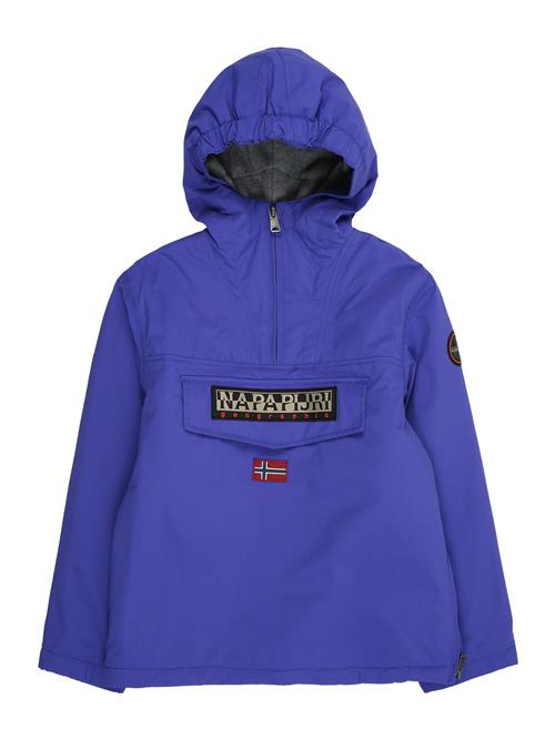 NAPAPIJRI Funktionsjakke 'Rainforest'  ecru / ultramarinblå / rubinrød / sort