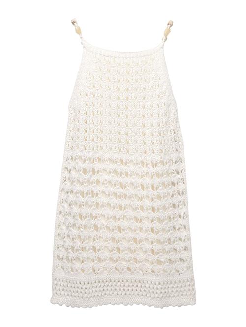 Pull&Bear Strikkjole  ecru