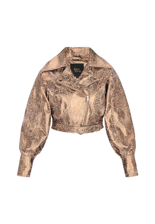 faina Overgangsjakke 'Fashion Look'  beige / bronze