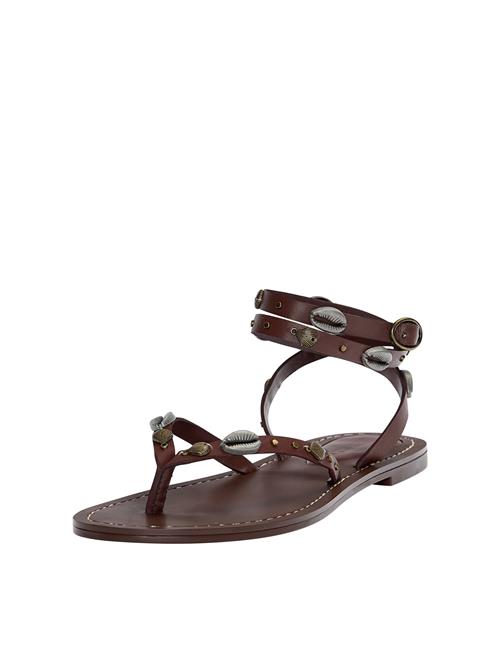 Pull&Bear Klipklappere  mørkebrun