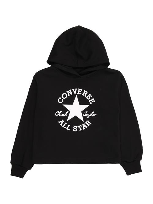 CONVERSE Sweatshirt  sort / hvid