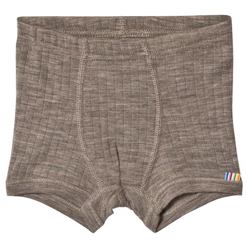 Joha Boxers Sesame Melange Sesame Melange-110 cm Wool Beige  110 cm  unisex
