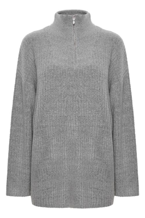 b.young Pullover 'Onema'  sølvgrå