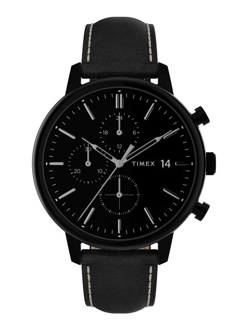 TIMEX Analogt ur 'Chicago City'  sort / hvid