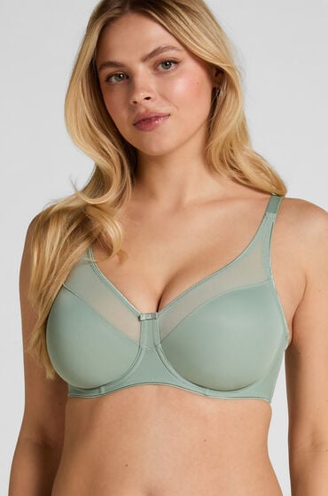 Hunkemöller Ikke-formstøbt minimizer bøjle-bh Nina Grøn