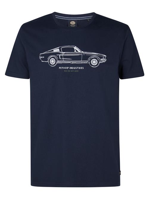 Petrol Industries Bluser & t-shirts 'Bluefront'  marin / hvid