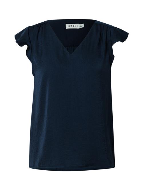 ICHI Bluse 'CRISSY'  mørkeblå