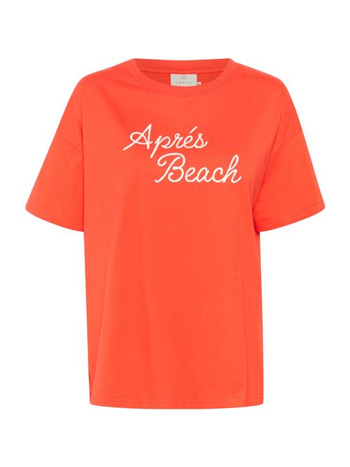 Kaffe Shirts 'KAVigga'  lys rød / hvid