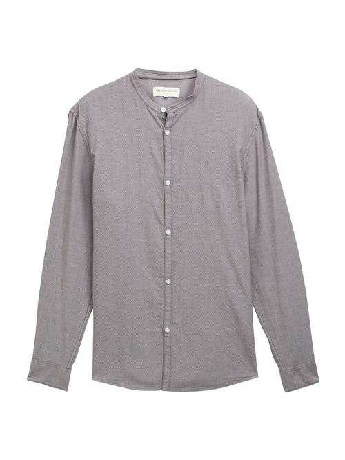 TOM TAILOR DENIM Skjorte  lysegrå / mørkegrå