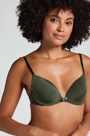 Hunkemöller Formstøbt bøjle-bh Plunge Grøn