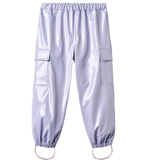 Wheat Regnbukser - PU - Lak - Groa - Lilac Cosmic Sky