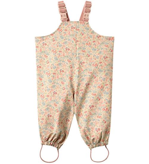 Wheat Regnbukser - Charlo m. Seler - Flowers and seashells