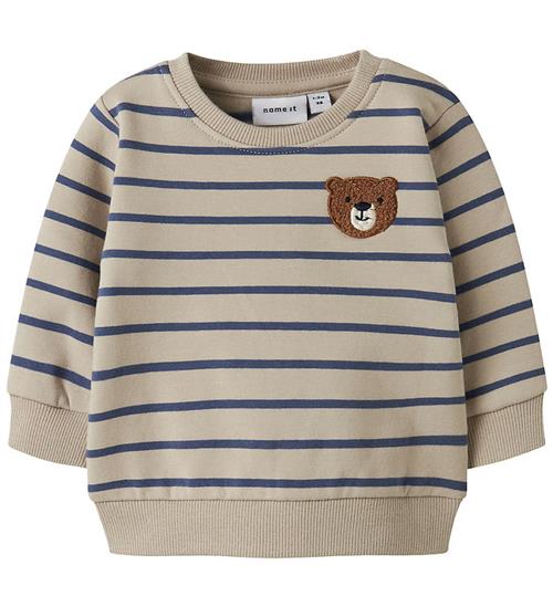 Name It Sweatshirt - NbmDaddel - Chateau Gray