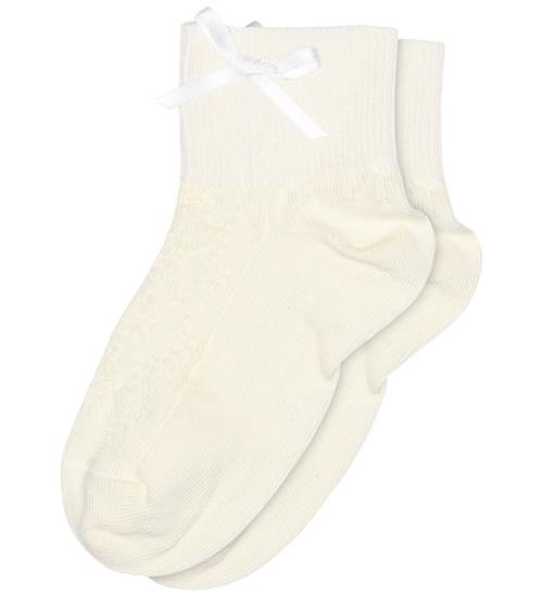 MP Strømper - Una - Snow White m. Hulmønster