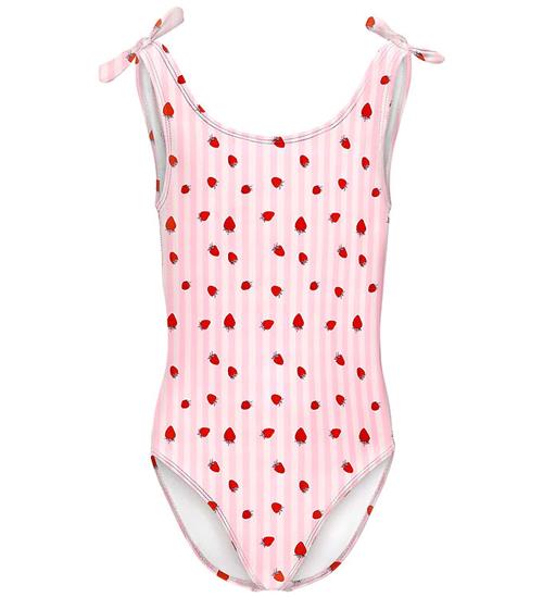 Kids Only Badedragt - KogBeach - Romance Rose/Strawberry Stripe